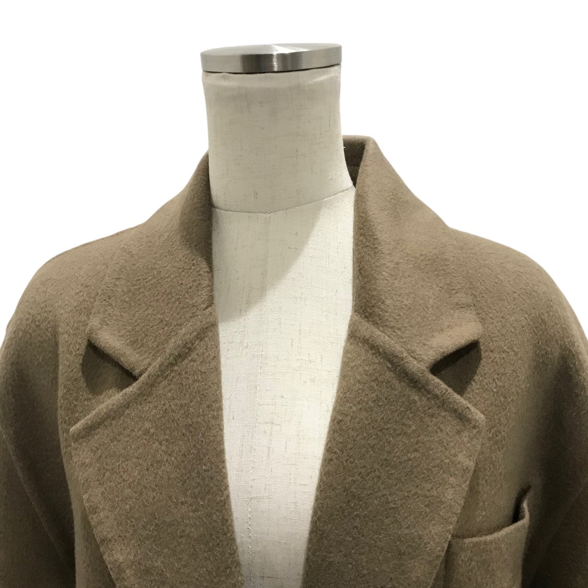 PRADA(プラダ) カシミヤチェスターコート ブラウン サイズ 36｜【公式