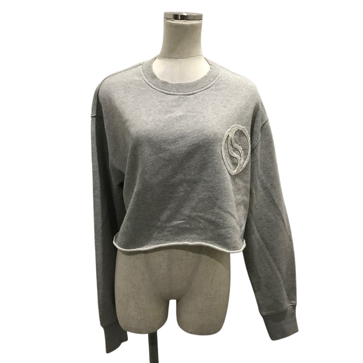 STELLA McCARTNEY クロップドスウェット6J0272 古着・中古-1枚目のアイテム画像