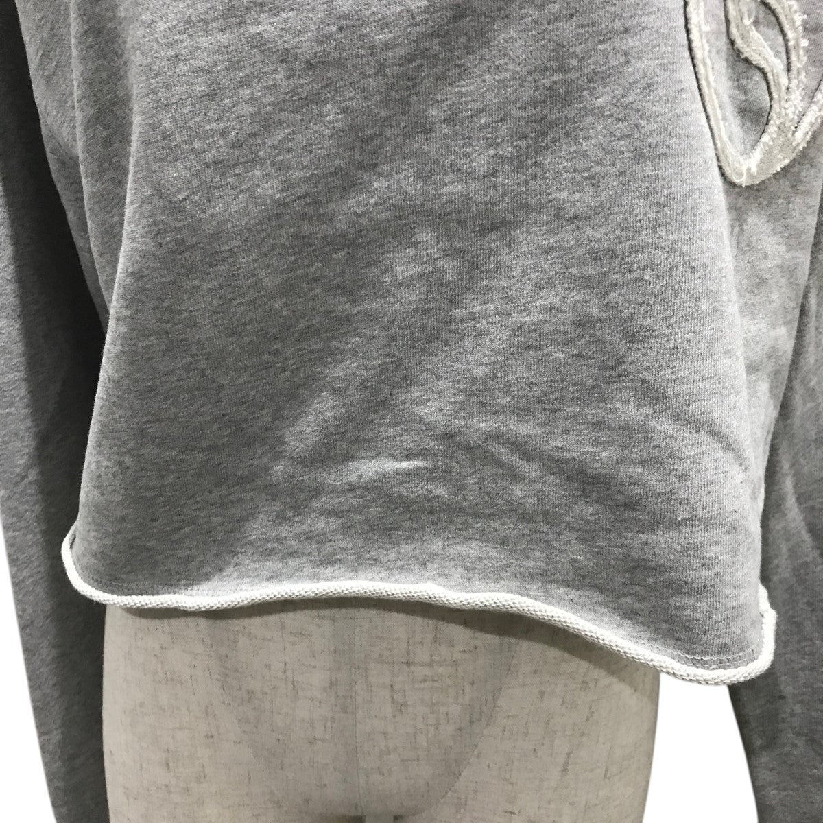 STELLA McCARTNEY クロップドスウェット6J0272 古着・中古-4枚目のアイテム画像
