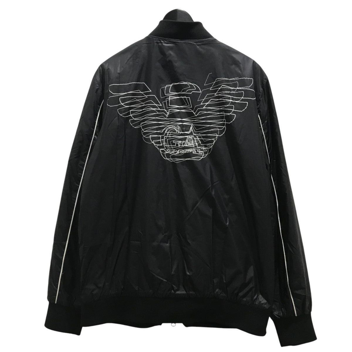EMPORIO ARMANI(エンポリオアルマーニ) バックロゴボンバージャケット 