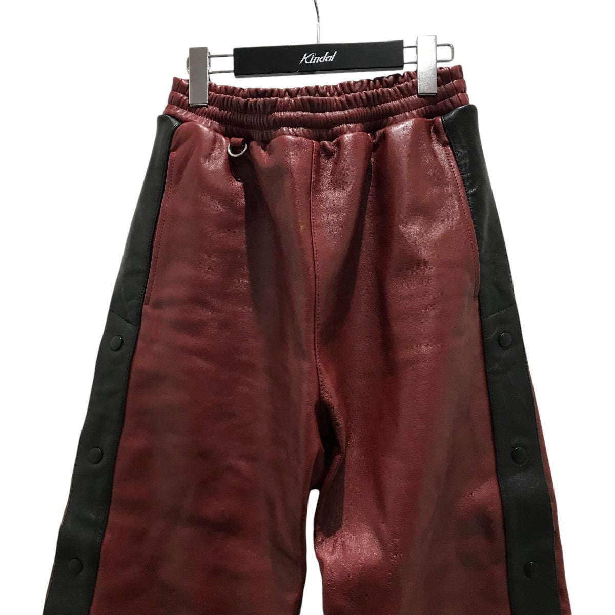 DOUBLET ダブレット　レザーバスケットパンツ　24AW04PT276 doublet(ダブレット) 24AW【LEATHER BASKETBALL PANTS】レザー