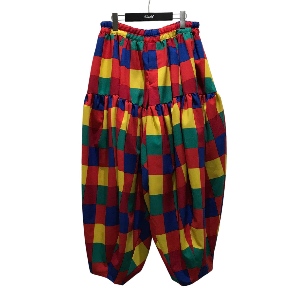 コムデギャルソンオムプリュスの23SS チェックバルーンパンツ PK-P050です。 COMME des GARCONS HOMME PLUS 古着・中古 ボトムス アイテム