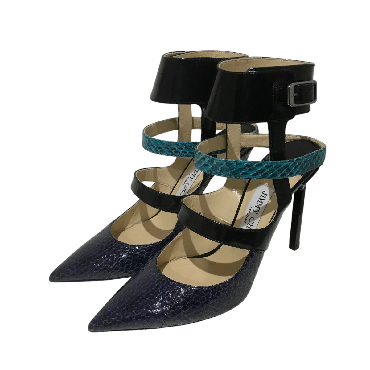 JIMMY CHOO(ジミーチュウ) ラバーレインブーツ ブラック サイズ
