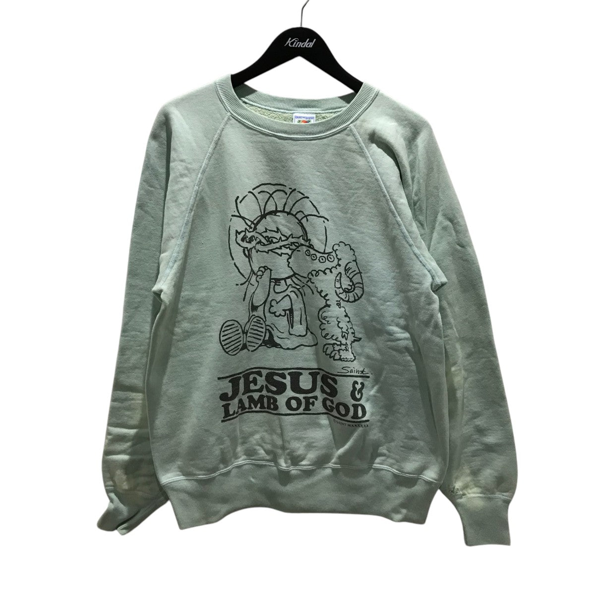 SAINT MICHAEL×木梨憲武 「KN CRW SWT NORIDA-」仮面ノリダー