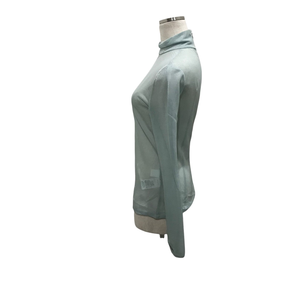 mame kurogouchi(マメクロゴウチ) 24SS【Lame Jersey High Neck