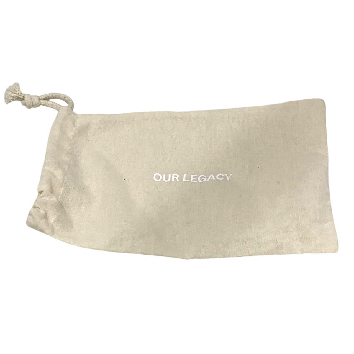 OUR LEGACY(アワーレガシー) 【2CM BELT】レザーベルト ブラック