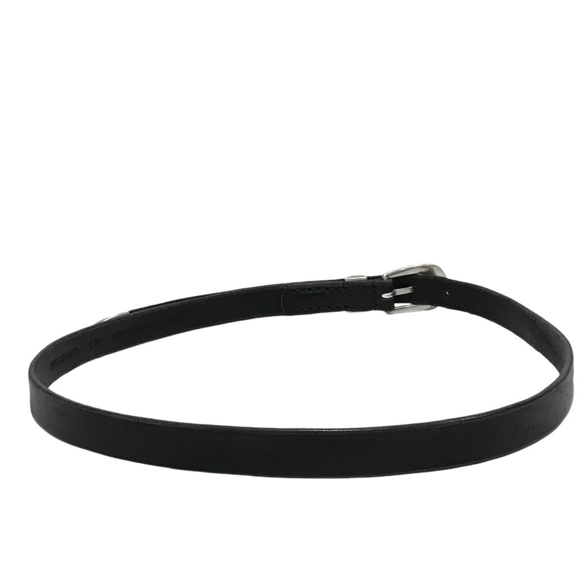 アワーレガシーの【2CM BELT】 レザーベルトです。 OUR LEGACY 古着・中古 ファッション小物 アイテム