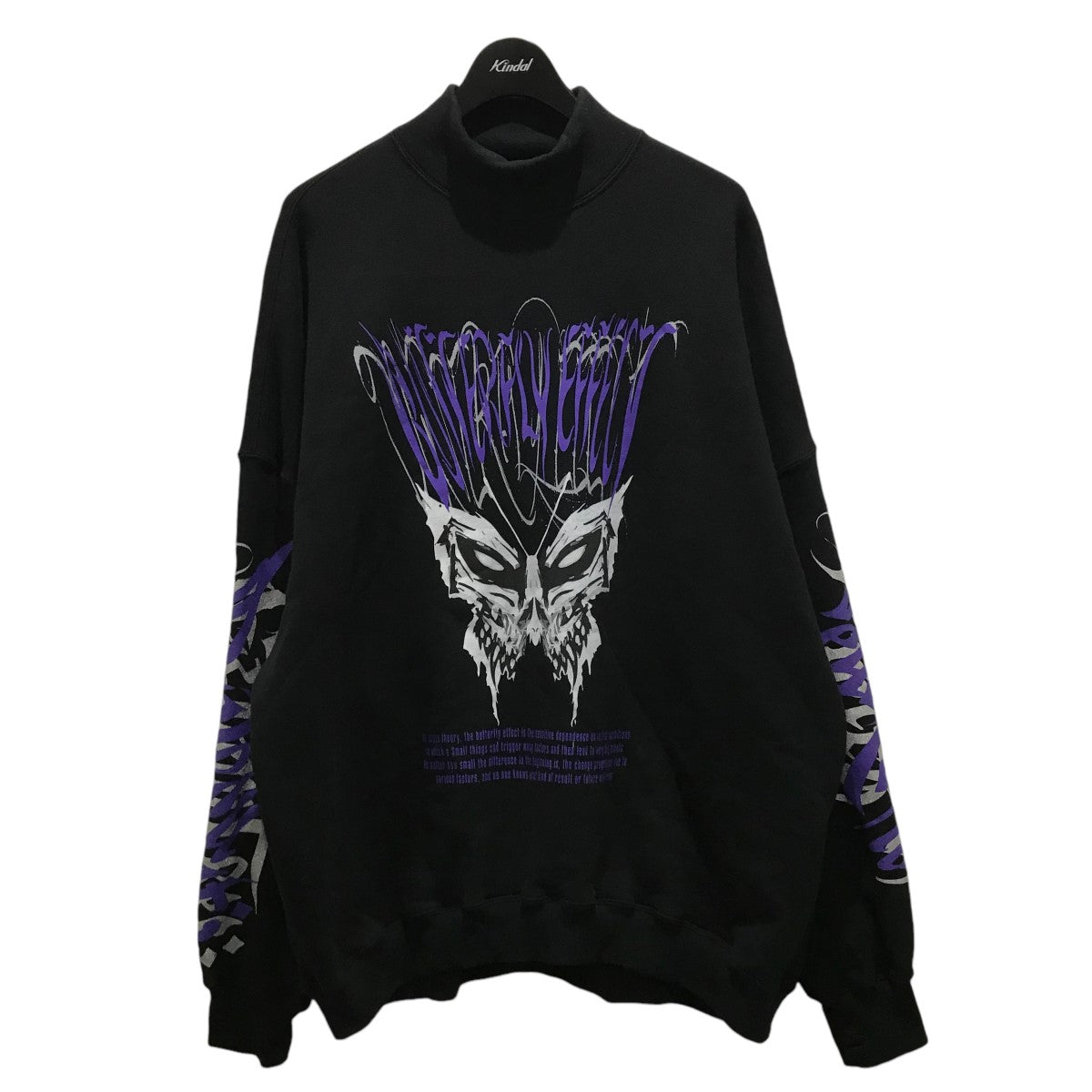 Butterfly effect MOCKNECK SWEATSHIRTモックネックスウェットbb-39001