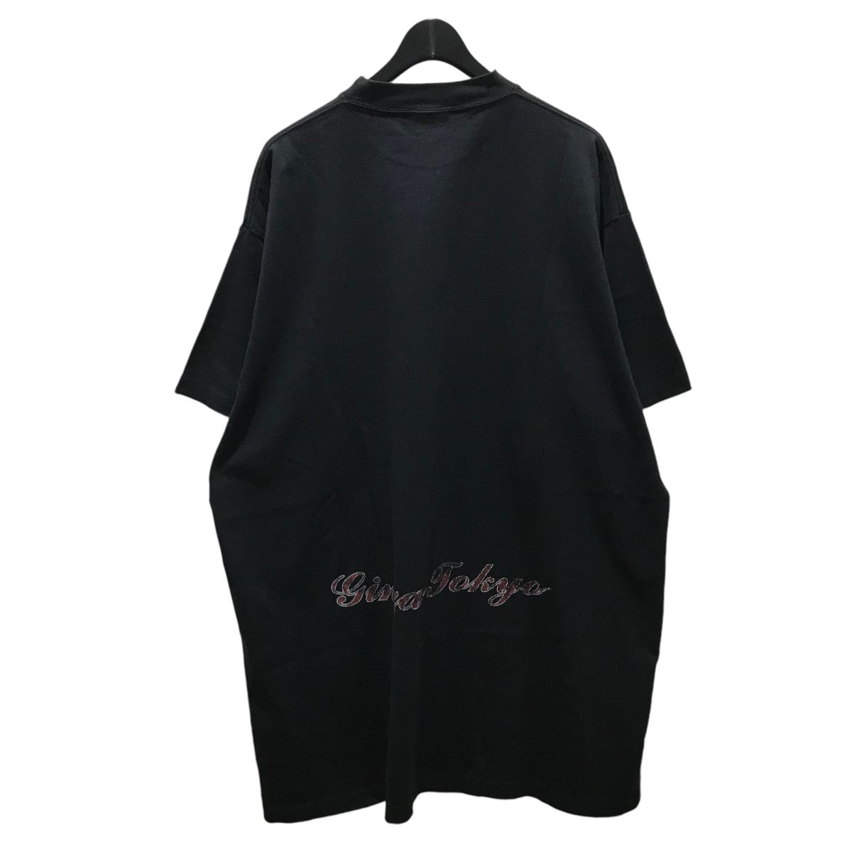 バレンシアガのGINZA STORE ヴィンテージ加工タワープリント半袖Tシャツ 787349 TQV75です。 BALENCIAGA 古着・中古 トップス アイテム