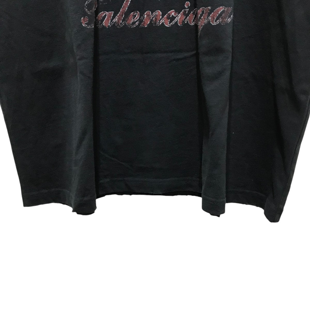 バレンシアガのGINZA STORE ヴィンテージ加工タワープリント半袖Tシャツ 787349 TQV75です。 BALENCIAGA 古着・中古 トップス アイテム
