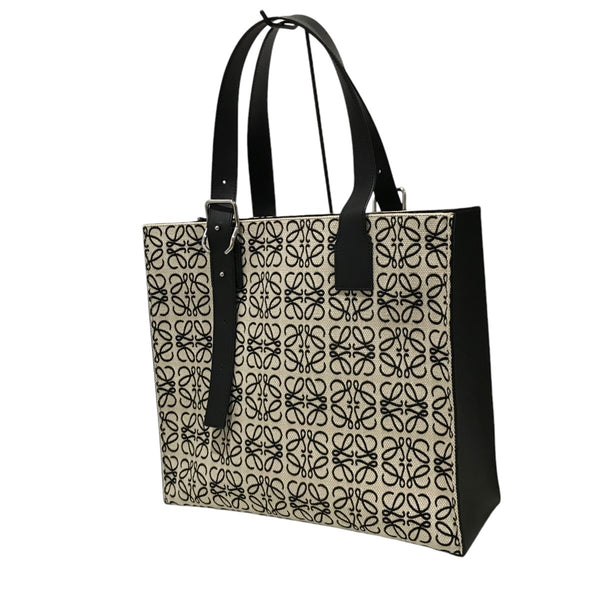 LOEWE(ロエベ) ホリゾンタルトートバッグ 262120 アイボリー｜【公式