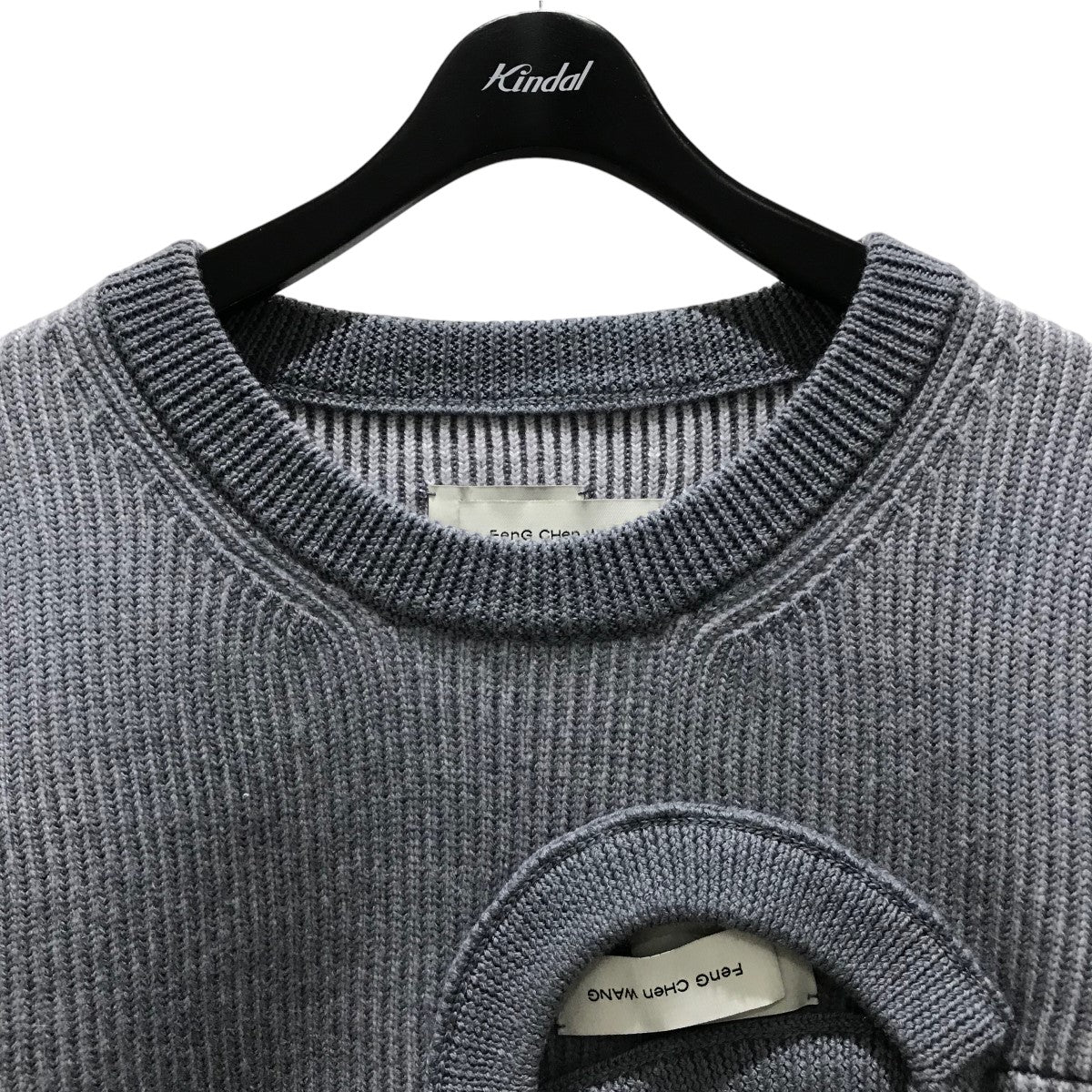 【2 IN 1 PULLOVER SWEATER】デザインニットFUF14KT03
