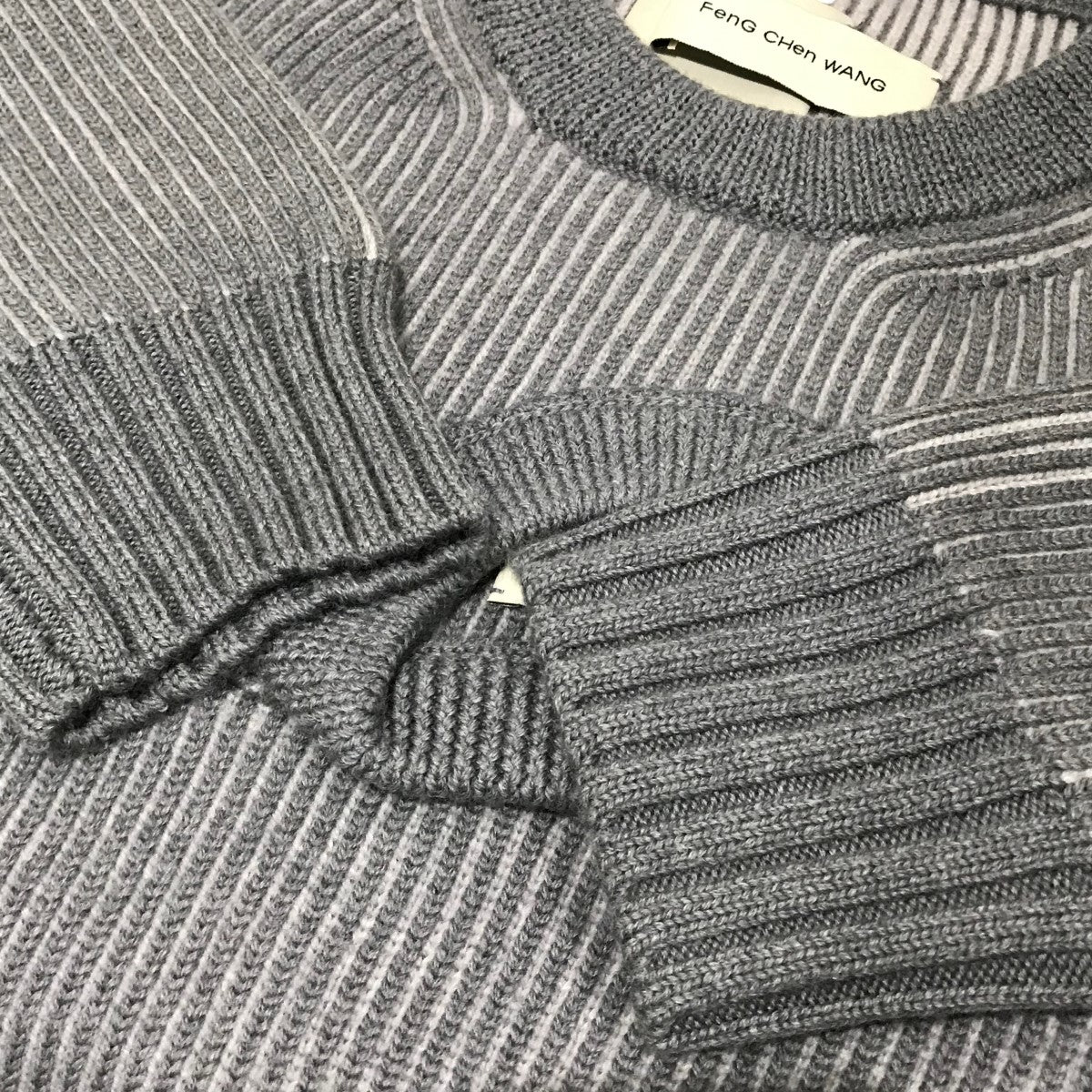 【2 IN 1 PULLOVER SWEATER】デザインニットFUF14KT03