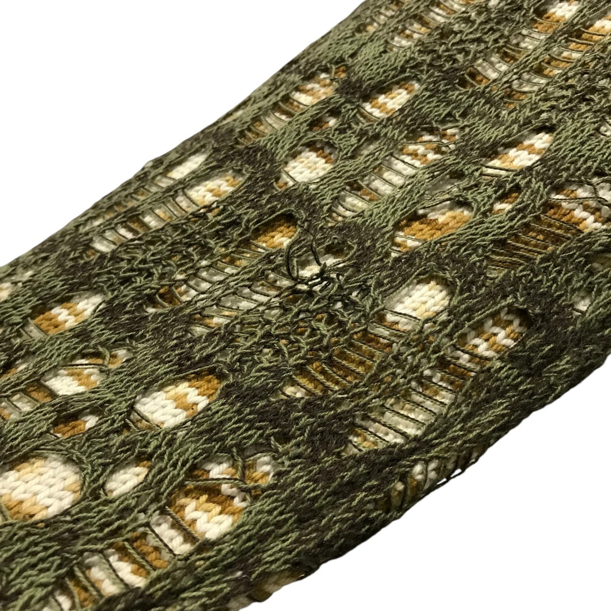 24AW【NS HAMMONS PERFORATED CREWNECK】デザインニット