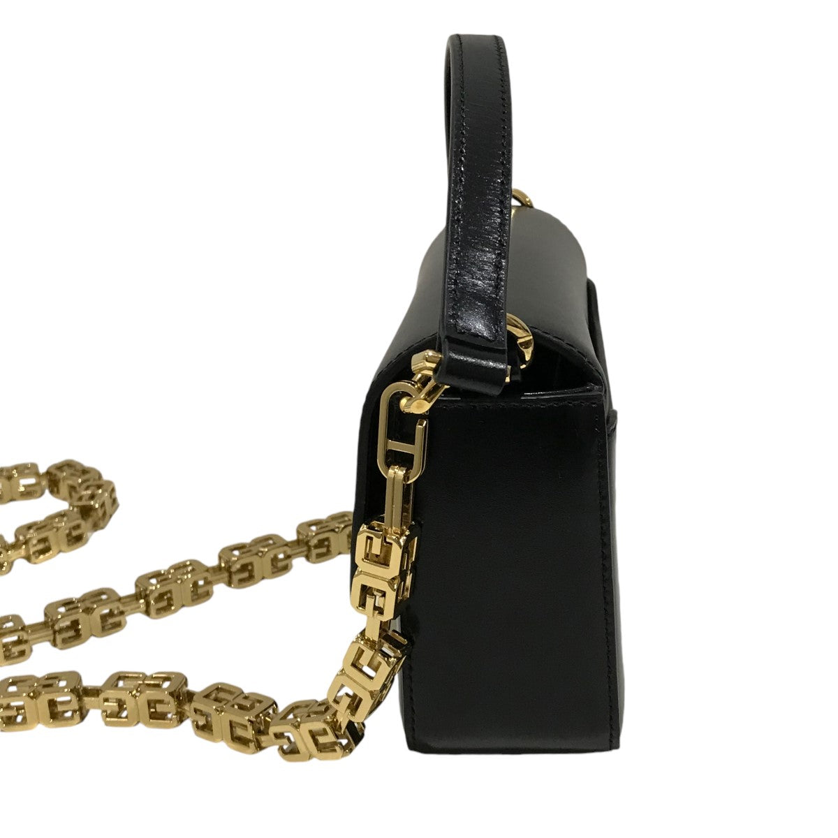 GIVENCHY(ジバンシィ) レザーチェーンショルダーバッグ ブラック