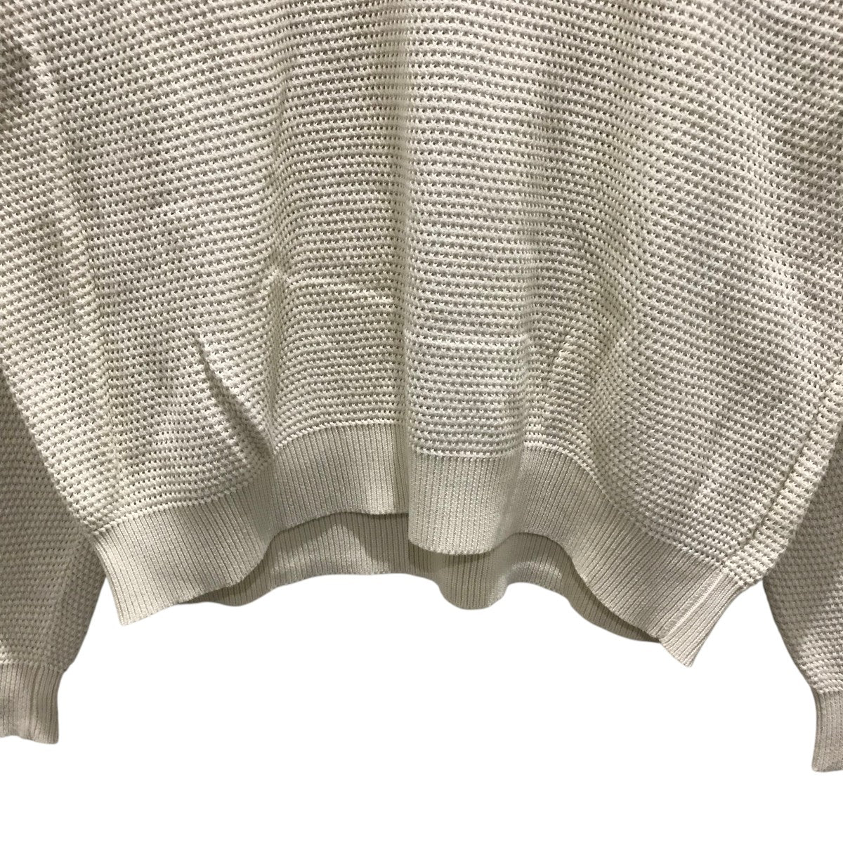 【COTTON CREW NECK SWEATER】コットンクルーネックセーター231-91201