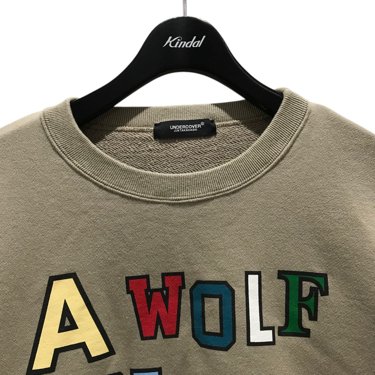 UNDERCOVER(アンダーカバー) SWEAT A WOLF WILL NEVER BE A PET