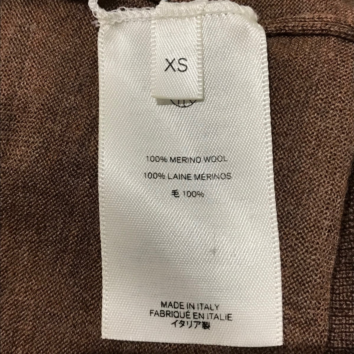 【値下げ】THE ROW モックネックニット AO422 ブラウン サイズ：XS (銀座店) THE ROW(ザロウ) モックネックニットAO422 AO422 ブラウン