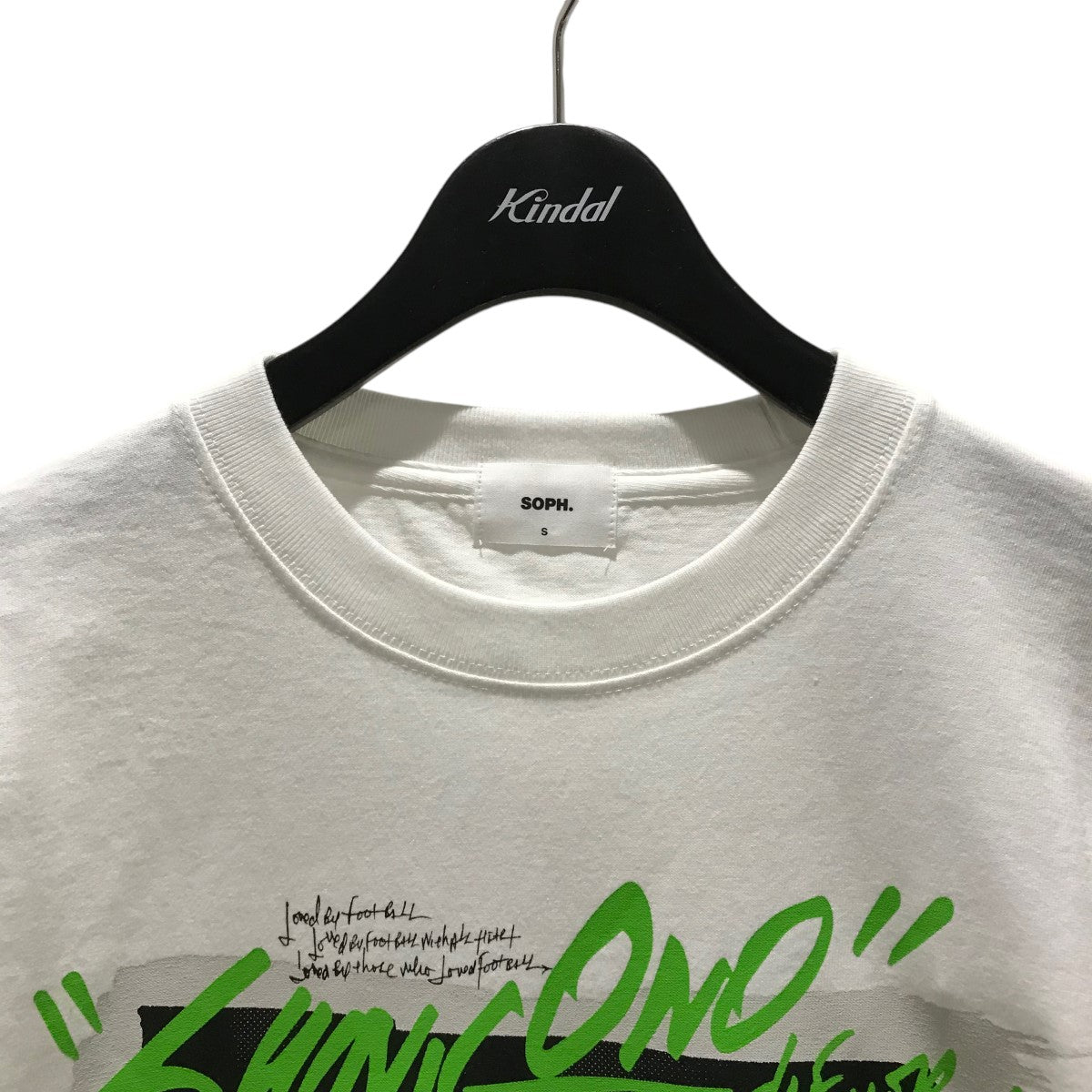 【SHINJI ONO TEE】プリントTシャツSOPH-240109