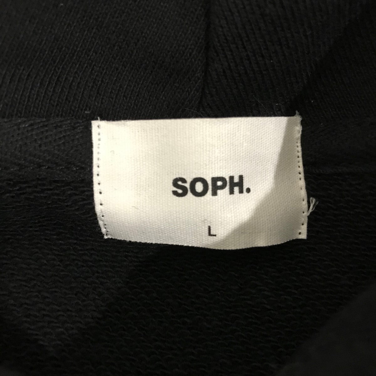 【SHINJI ONO HOODIE】バックプリントプルオーバーパーカーSOPH-240108