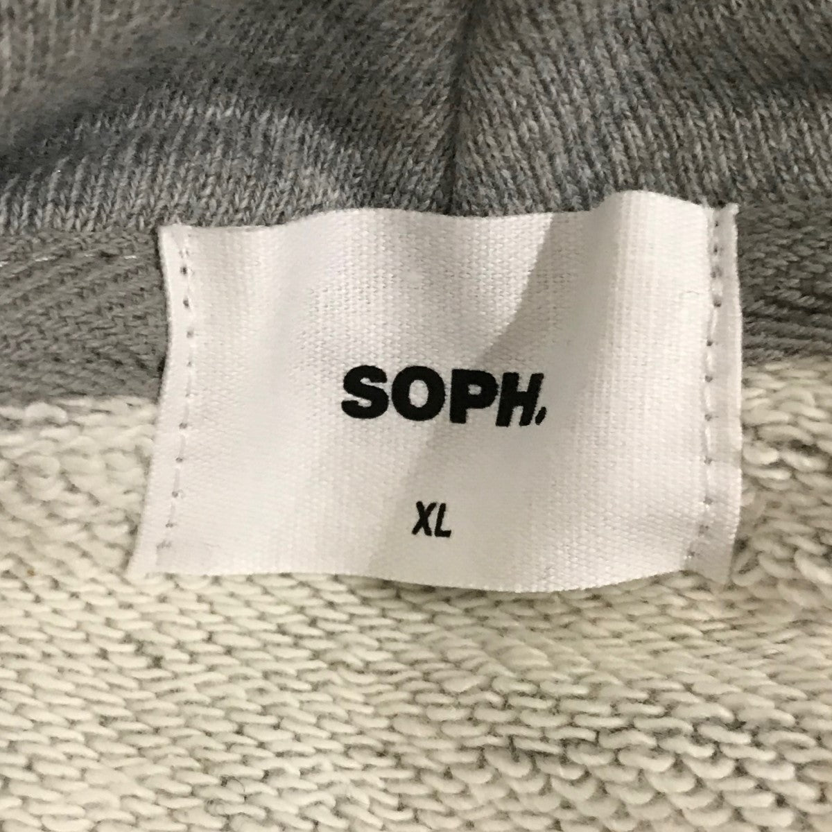 【SHINJI ONO HOODIE】バックプリントプルオーバーパーカーSOPH-240108