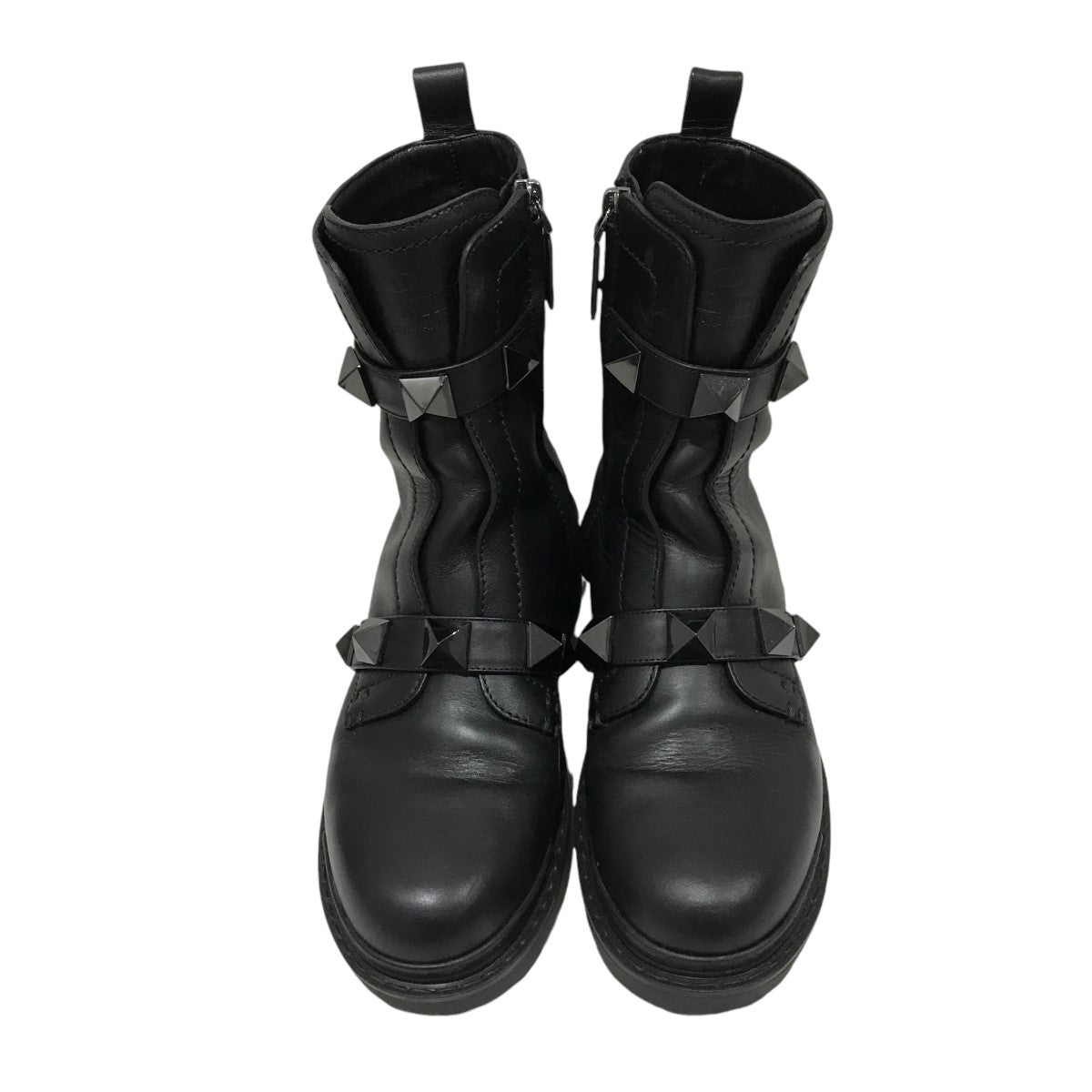 Valentino コンバットブーツ Valentino Garavani コンバットブーツ | ブラック | FARFETCH JP