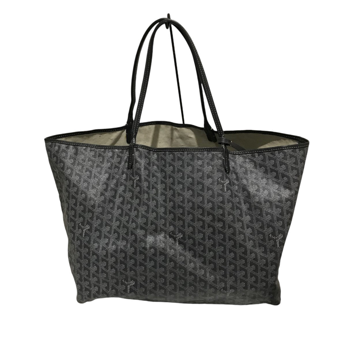 Goyard グレー サンルイ GM ゴヤールサンルイ GM グレー ユニセックス トートバッグ GOYARD