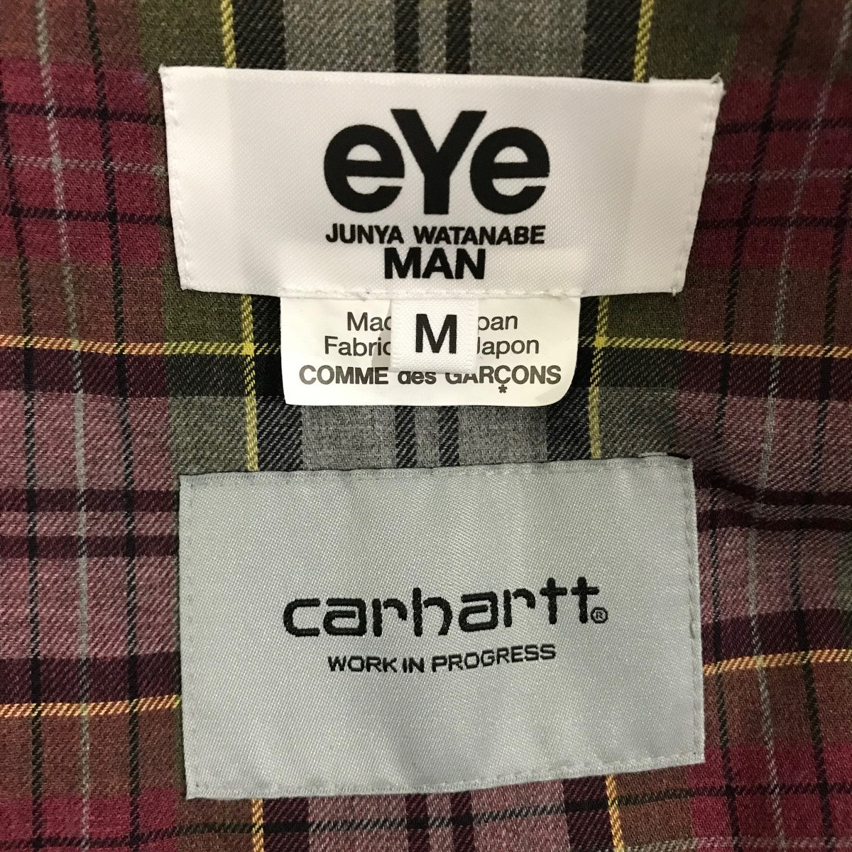 eYe JUNYAWATANABE MAN×CarHartt 24AWWネームワークジャケットWN