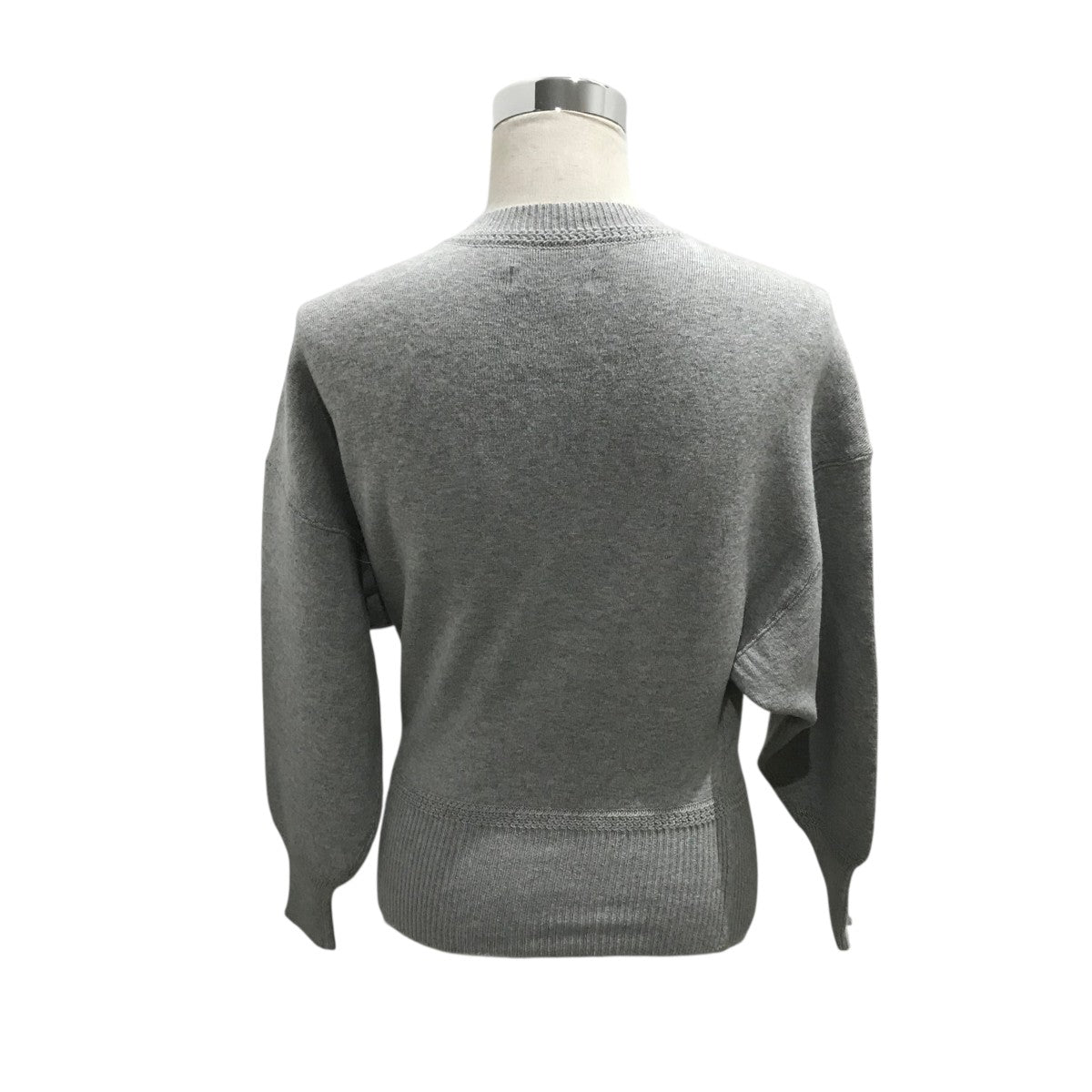 値下　イザベルマランエトワール　スウェット　ニット　トップス　グレー　サイズ0 ISABEL MARANT ETOILE(イザベルマランエトワール) クロップド