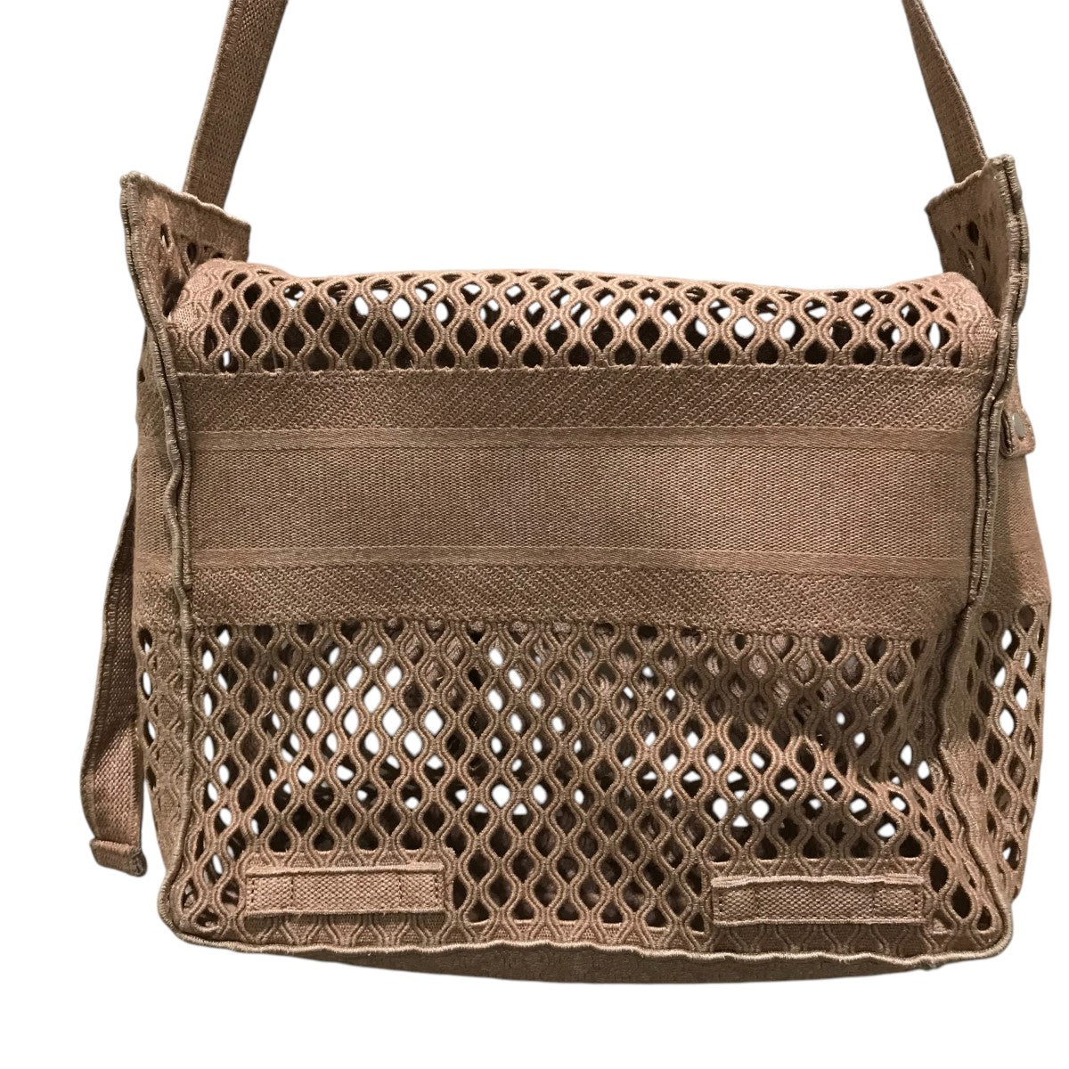 Christian Dior(クリスチャンディオール) ロゴメッシュバッグ ピンク