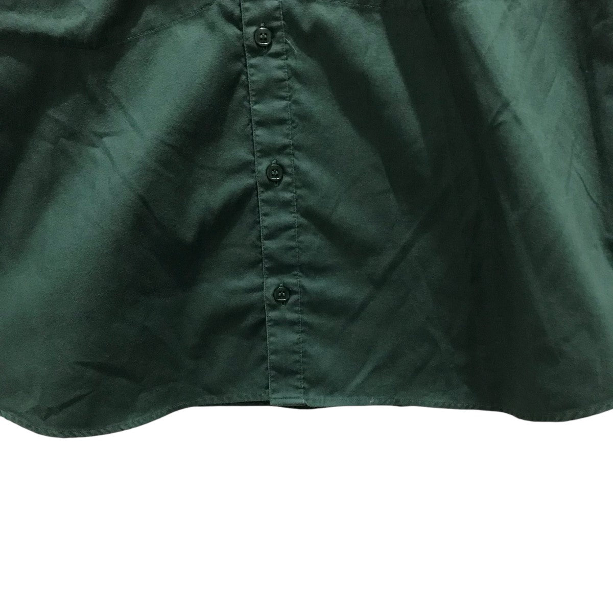 TENDERLOIN(テンダーロイン) ハイネックワッペンシャツ グリーン