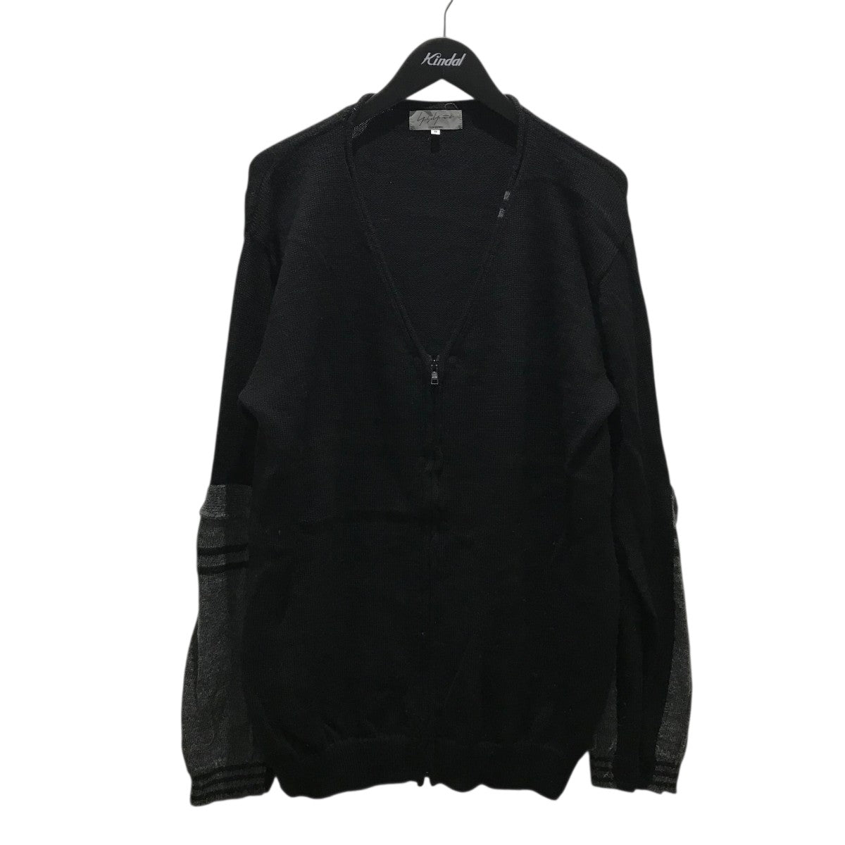 Yohji Yamamoto POUR HOMMEカーディガンサイズ3 ブラック Yohji Yamamoto POUR HOMMEカーディガンサイズ3 ブラック