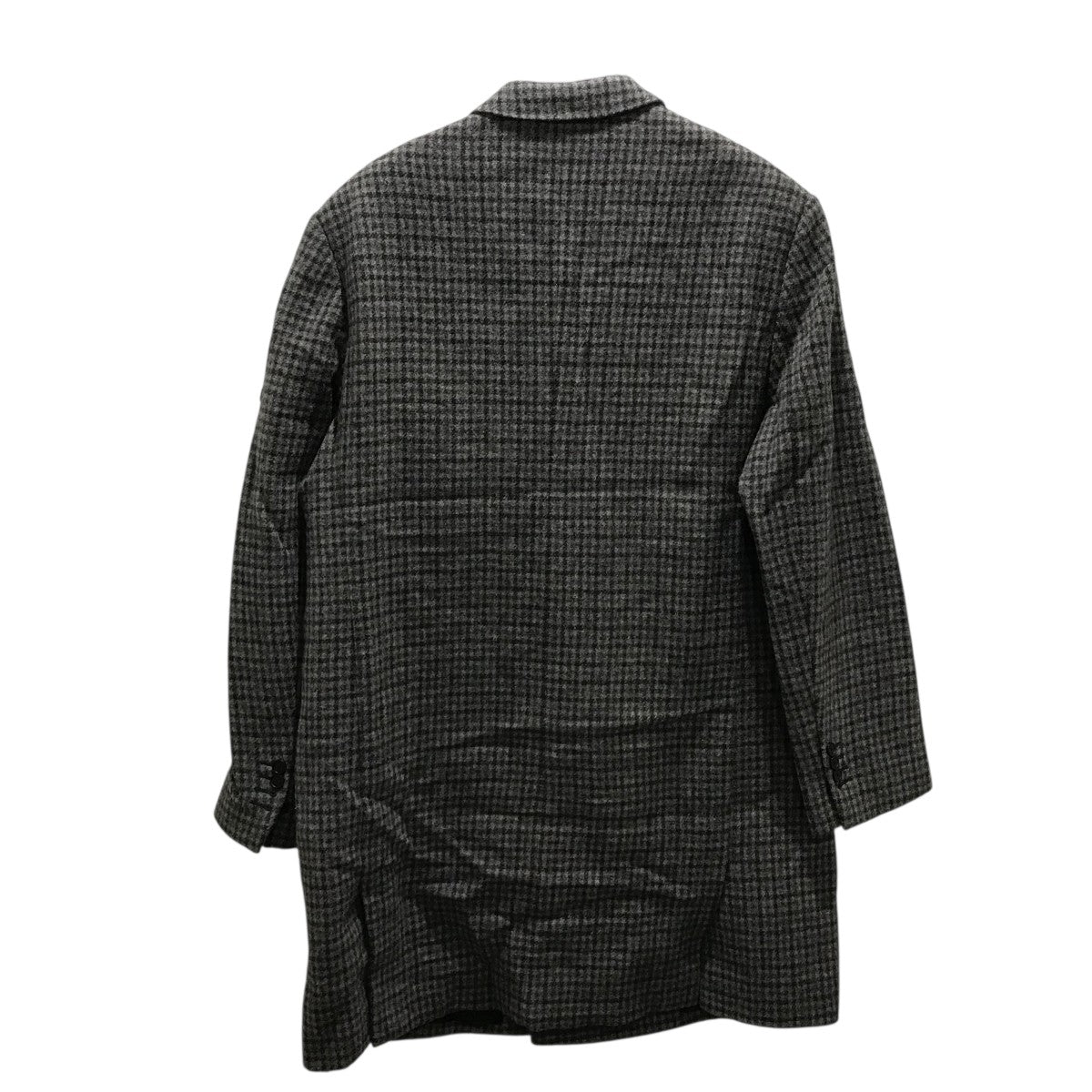【バレンシアガ】BALENCIAGA グレーチェック チェスターコート BALENCIAGA(バレンシアガ) チェックチェスターコート534053
