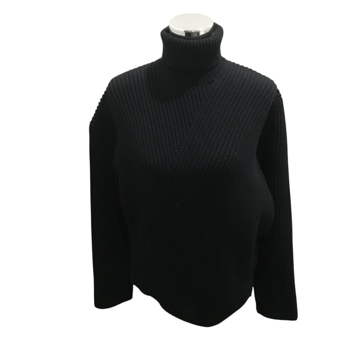 Louis Vuitton ブラック タートルネックニット 中古・古着通販】LOUIS VUITTON (ルイ ヴィトン) モノグラム