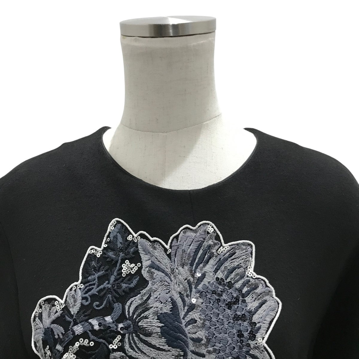 LOUIS VUITTON(ルイヴィトン) 刺繍スパンコールワンピースRW172B DVW