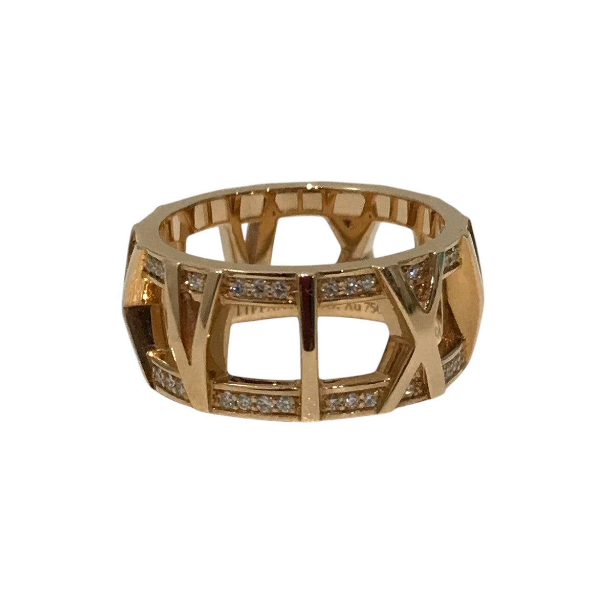 ティファニー アトラスオープン ナローリング 12号 #52 #6 Tiffany ＆ Co．(ティファニー) アトラスXオープンリング