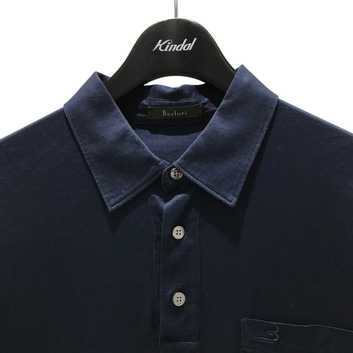 マ*キ様 【断捨離出品】希少BERLUTI ベルルッティネイビー ポロシャツ 断捨離出品】希少BERLUTI ベルルッティネイビー ポロシャツ
