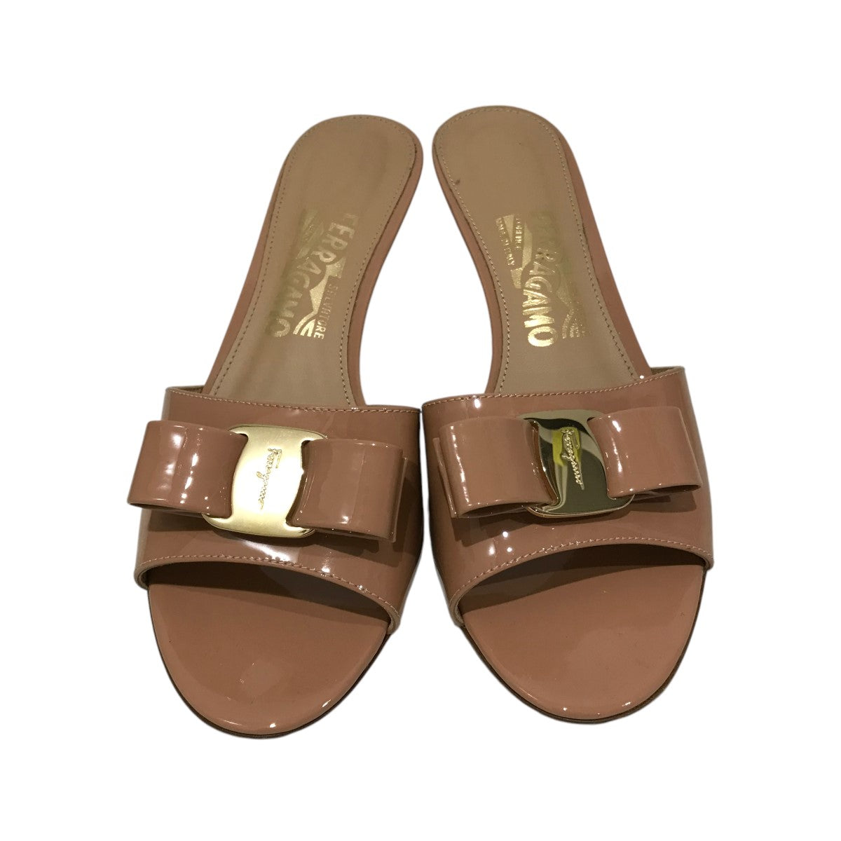 Salvatore Ferragamo ブーツ 7サイズ ブラウン/レオパード