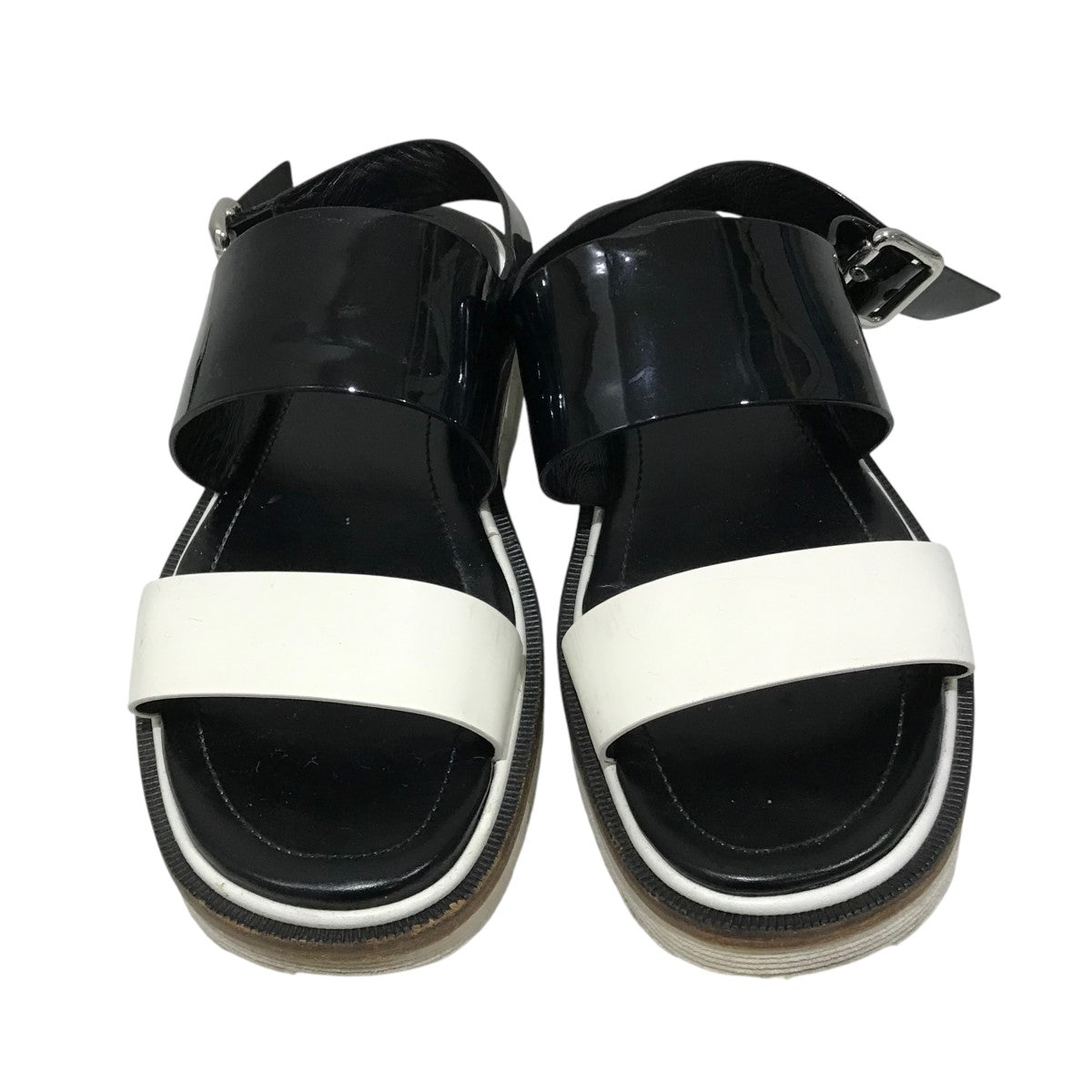 【美品】TOD'S トッズ サンダル フリンジ ミュール TOD'S(トッズ) フリンジミュールサボサンダル ブラック サイズ