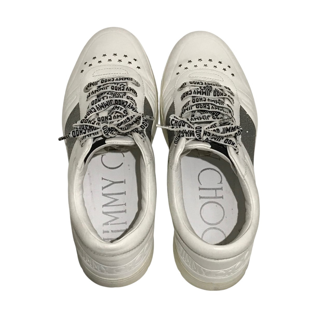 JIMMY CHOO(ジミーチュウ) ローカットスニーカー ホワイト