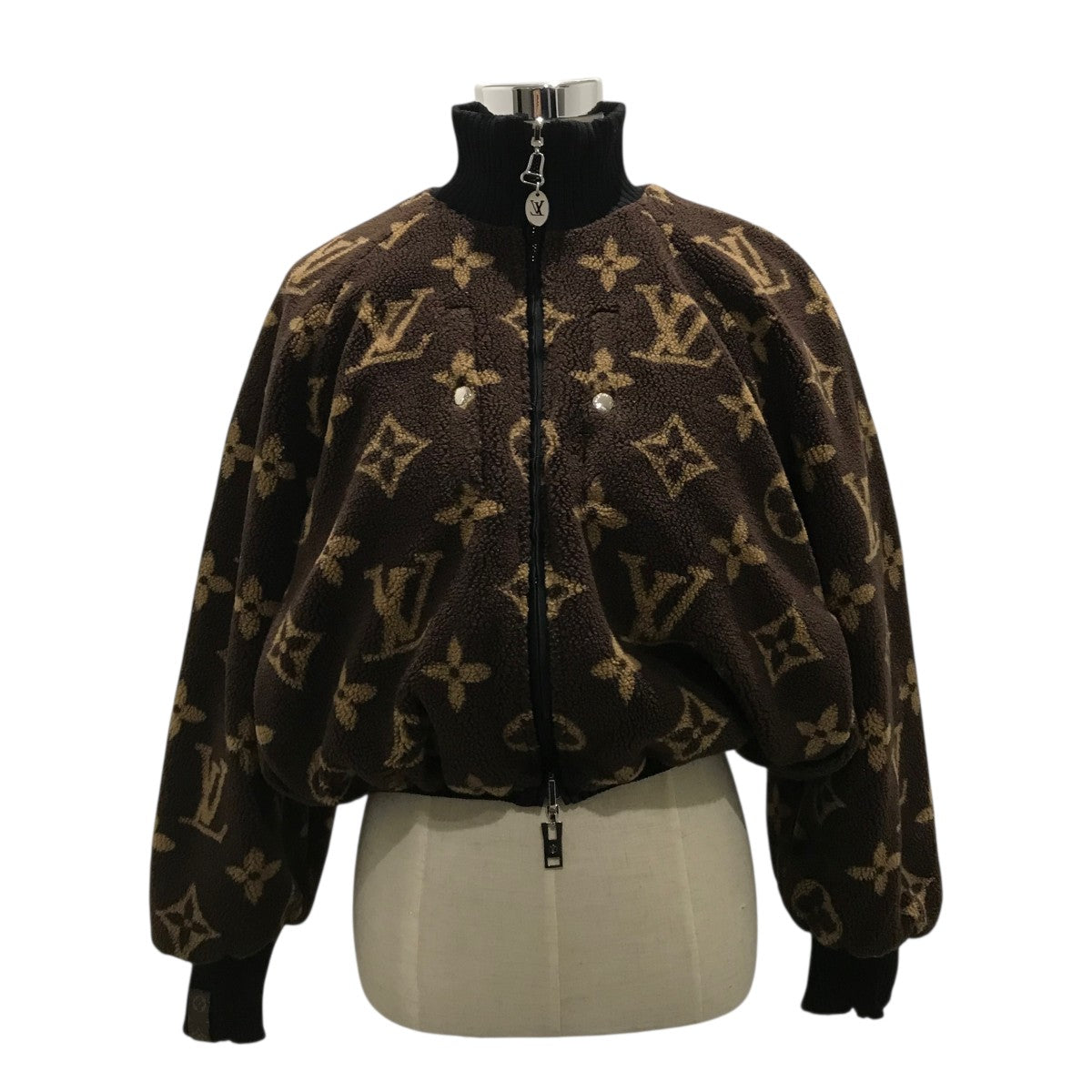 極美品 ルイヴィトン モノグラム リバーシブル レザージャケット LOUIS VUITTON ルイヴィトン モノグラム リバーシブル ミックス