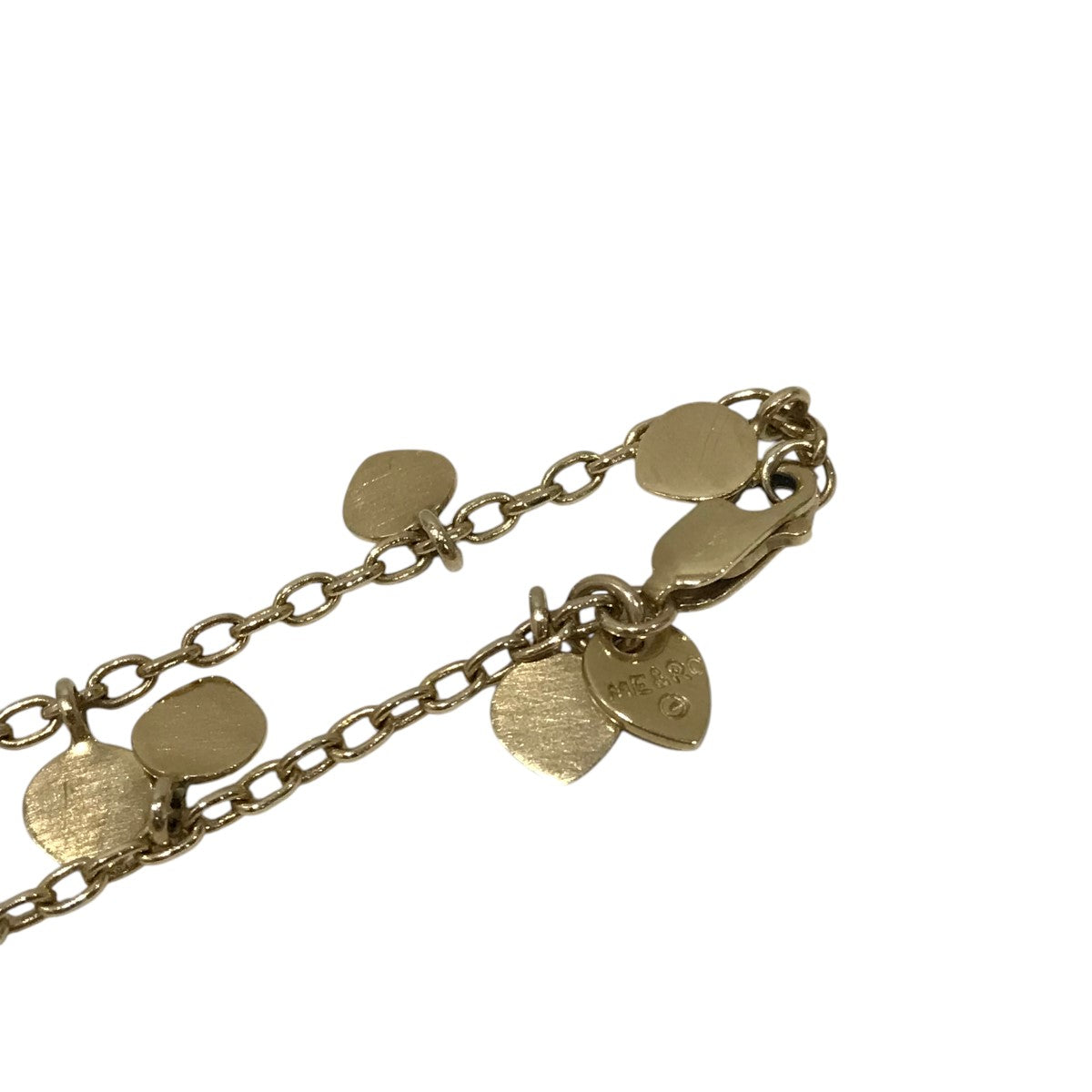 Me＆Ro(ミーアンドロー) チャームブレスレット ゴールド｜【公式  