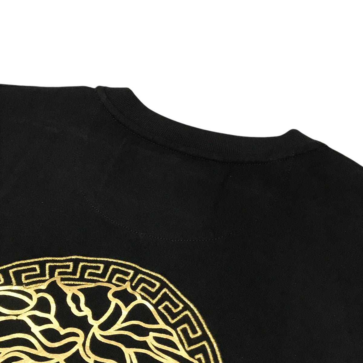 FENDI×VERSACE ロゴ刺繍TシャツFS7900 FS7900 ブラック サイズ