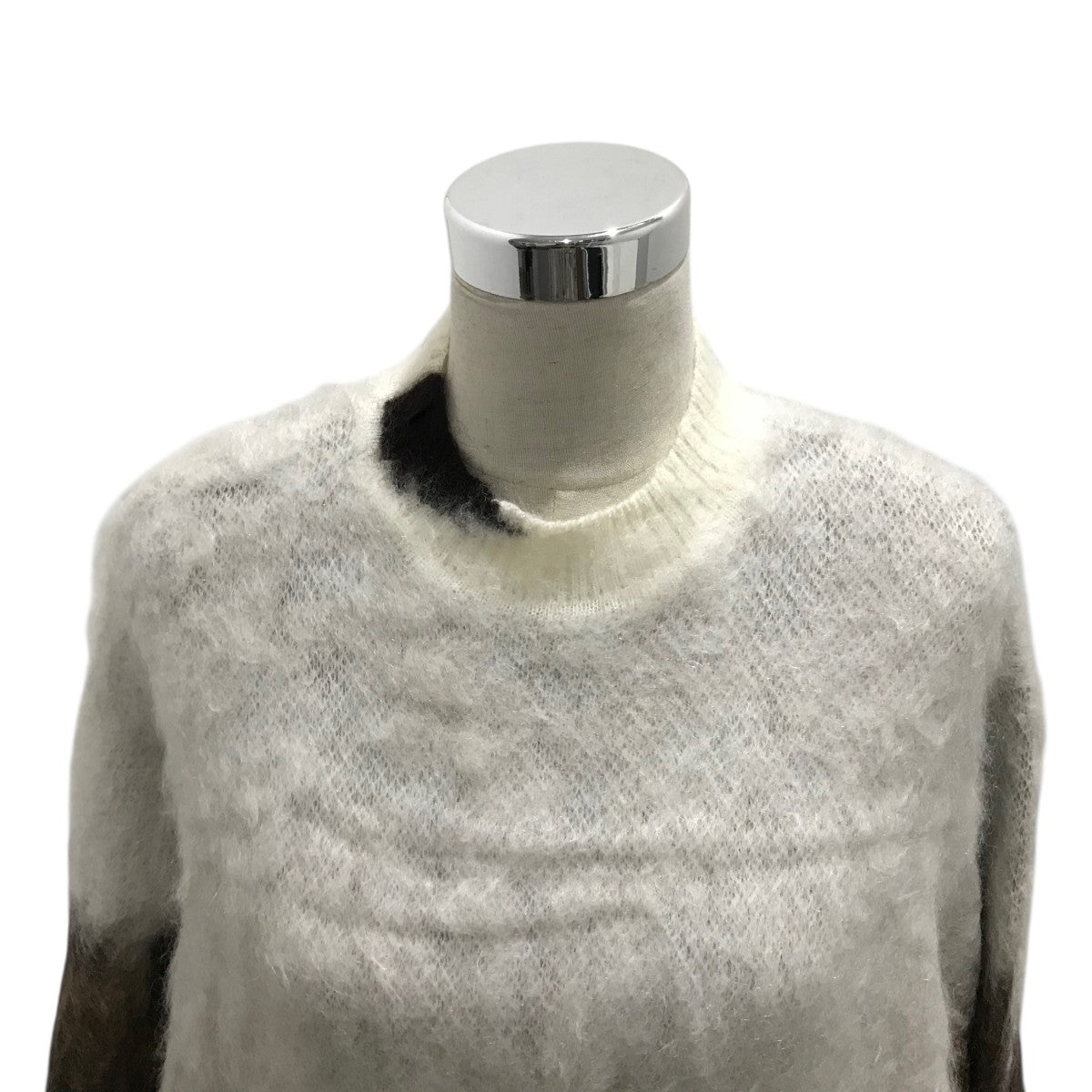 24AW【Drip Glaze Pattern Mohair Knitted Top】モヘヤニットMM24FW-KN066