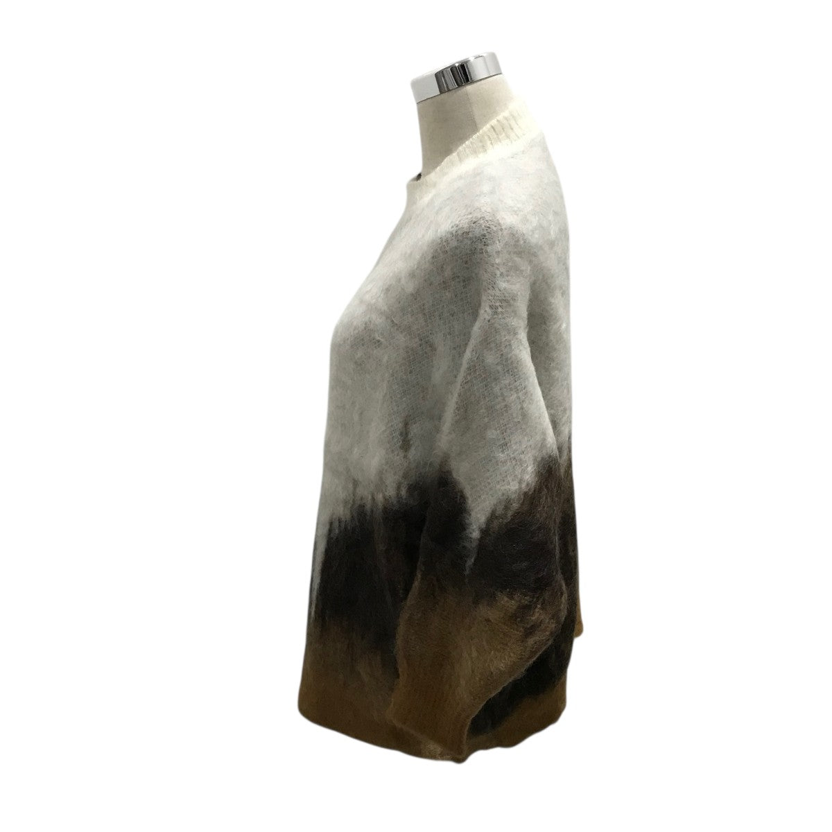24AW【Drip Glaze Pattern Mohair Knitted Top】モヘヤニットMM24FW-KN066