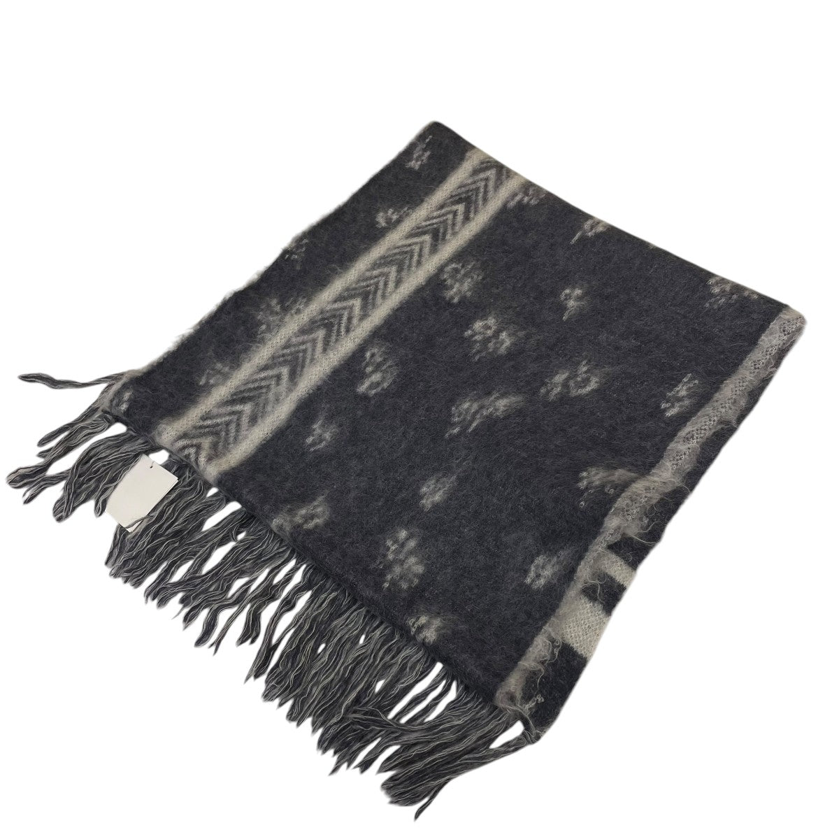 Mame Kurogouchi マメ クロゴウチ マフラー mame kurogouchi(マメクロゴウチ) Floral Embroidery Long Scarf