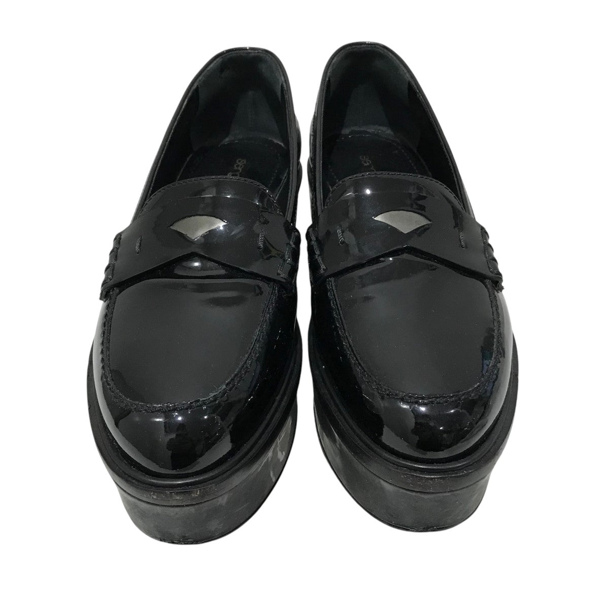 sergio rossi(セルジオロッシ) パテントローファー ブラック サイズ 35