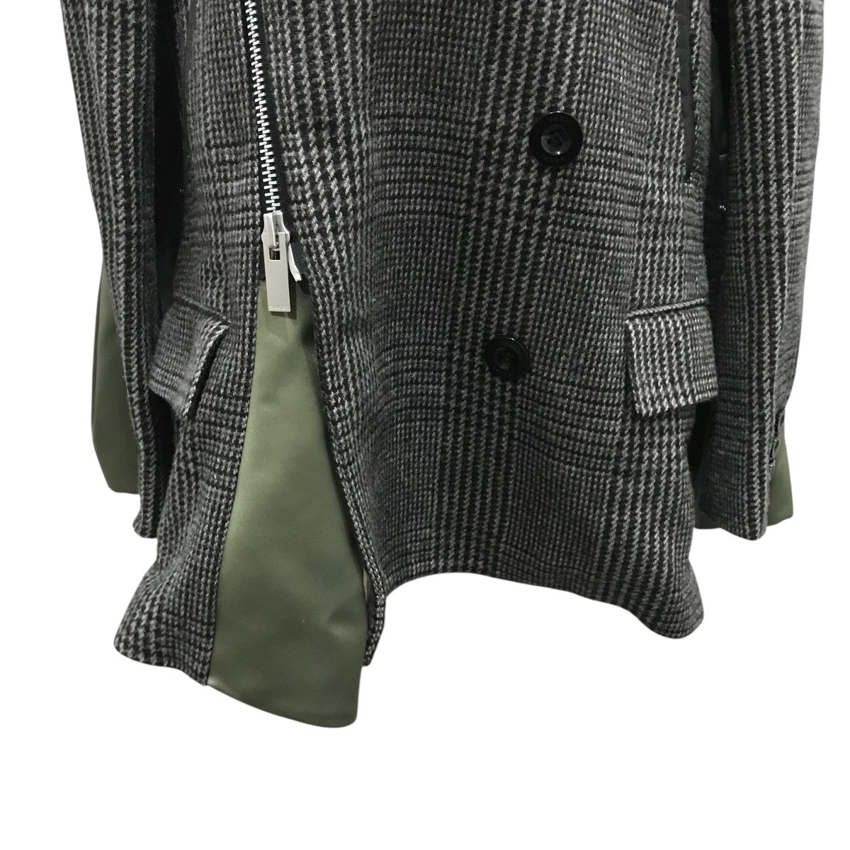 sacai(サカイ) チェック再構築ジャケット20-05330 20-05330