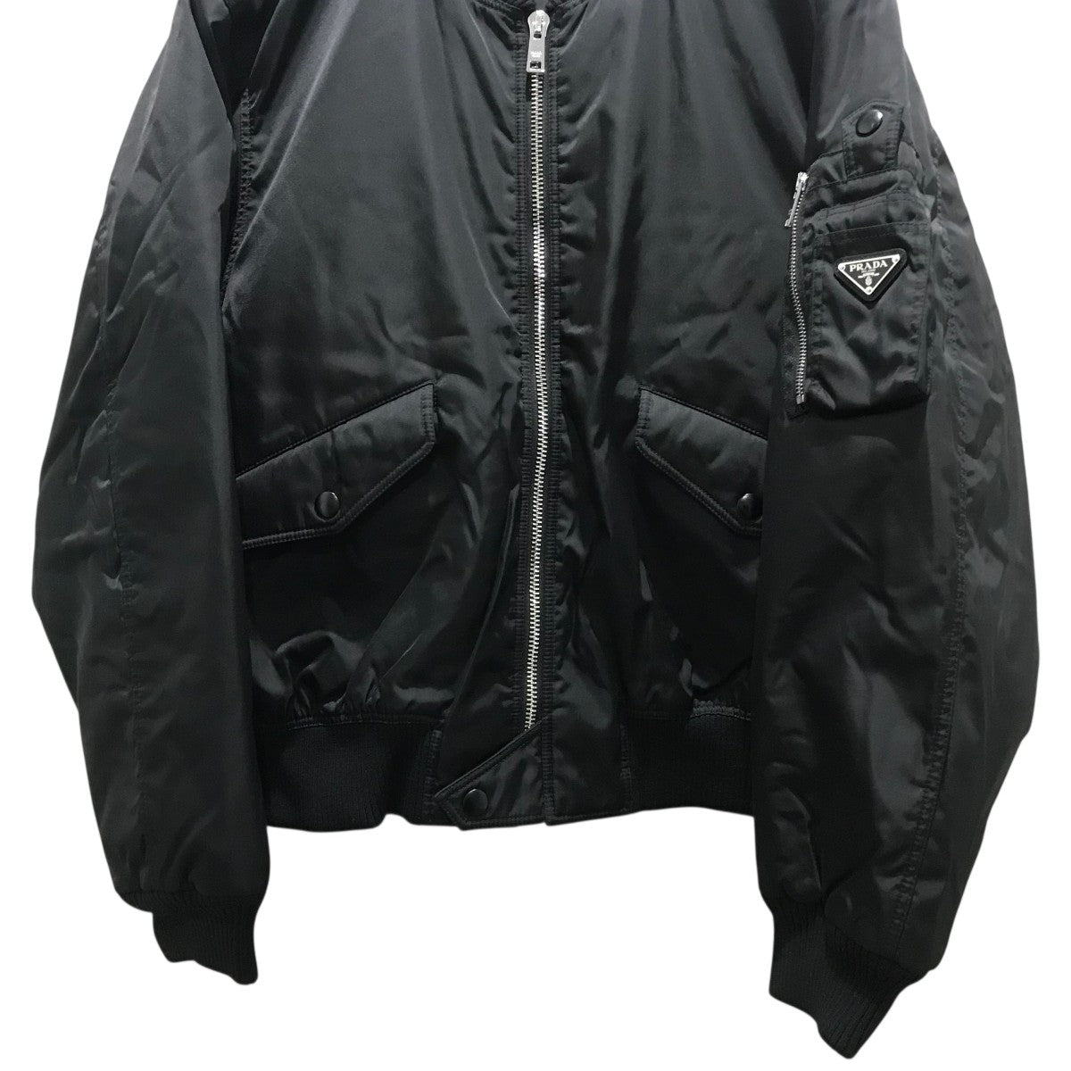 SP古着　プレイボーイ　短丈　ボンバージャケット　ブラック　S 太アーム　中綿 251MCA0967_p_33_LL.jpg