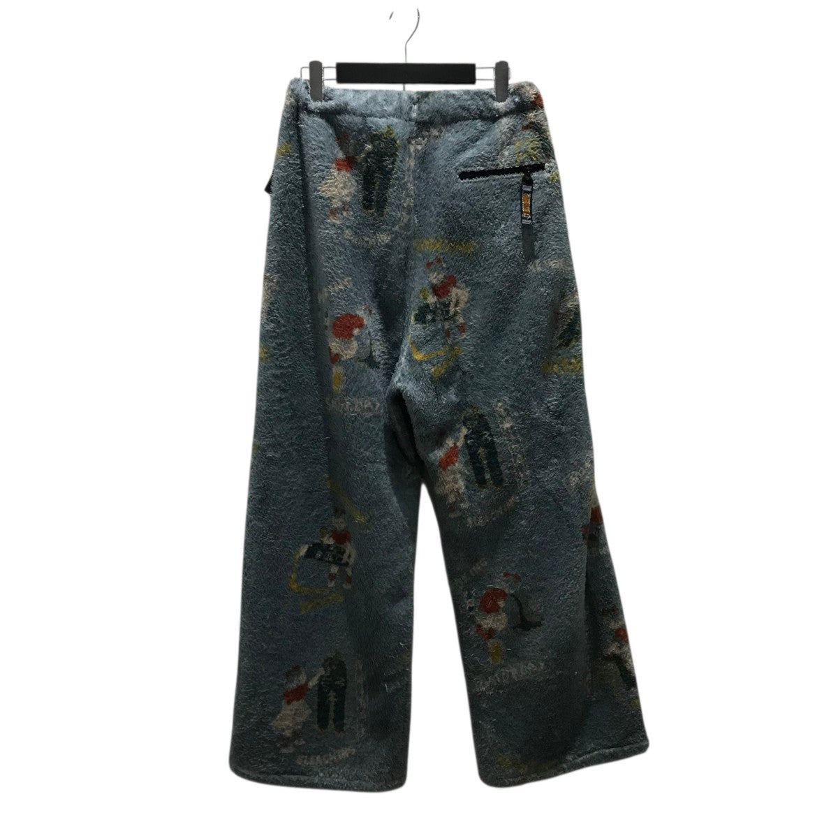 kapital ダマスク柄　フリースパンツ　サイズ1美品 KAPITAL(キャピタル) 総柄フリースパンツK2110LP113 K2110LP113